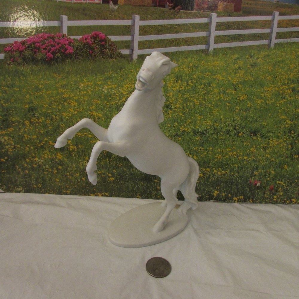 Kaiser W Germany Rearing Porcelain Stallion Horse Stature 424